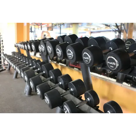 Гантельный ряд PROFI-FIT PROFESSIONAL 27,5 кг - 50 кг (10 пар), шаг 2,5 кг - Фото 4