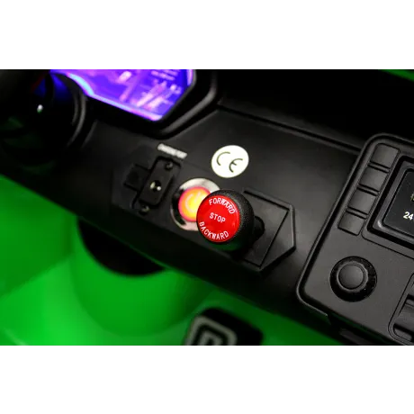 Детский электромобиль Lamborghini Aventador SVJ (A111MP) желтый - Фото 10