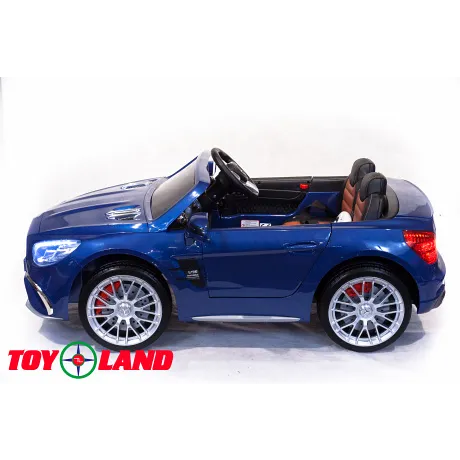 Электромобиль ToyLand Mercedes-Benz SL65 AMG синий - Фото 5