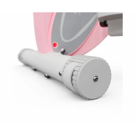 Велотренажер X-Bike DFC DavCreator Max PRO, бело-розовый - Фото 11