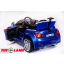 Электромобиль ToyLand BMW 3 PB 807 синий (краска) - Фото 5