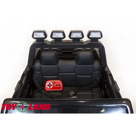 Детский электромобиль ToyLand TOYOTA TUNDRA черный - Фото 4