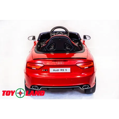 Электромобиль ToyLand Audi RS 5 красный - Фото 6