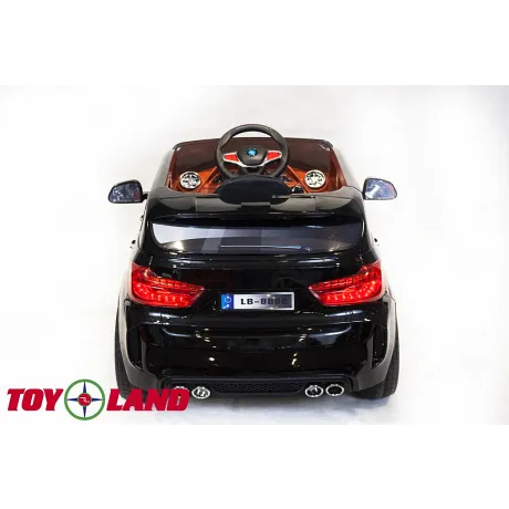 Электромобиль ToyLand BMW X5 черный - Фото 7