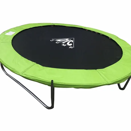 Батут DFC JUMP 12 ft складной, с сеткой apple green - Фото 6