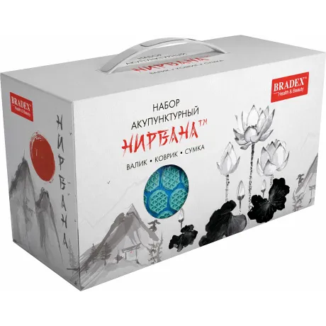 Набор акупунктурный «НИРВАНА», BRADEX KZ 0730, массажер медицинский, синий - Фото 15