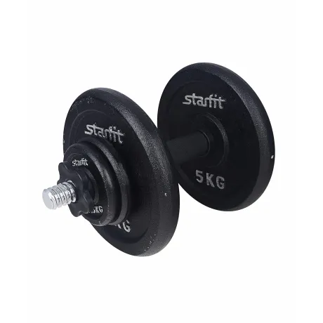 Гантель разборная чугунная Starfit DB-703, 14 кг - Фото 2