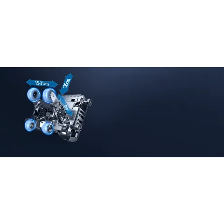 Массажное кресло Ergonova Chronos Silver Black - Фото 10