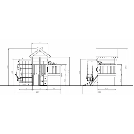 Игровой комплекс-кровать Савушка Baby - 6 - Фото 6