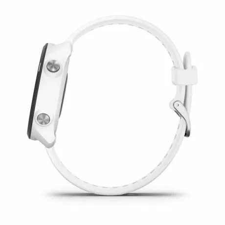 Смарт-часы с GPS Garmin FORERUNNER 245 Music белый с белым ремешком - Фото 4
