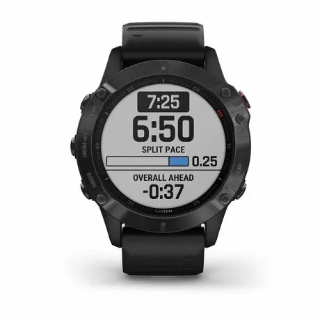 Часы Garmin FENIX 6 Pro черный с черным ремешком - Фото 8