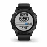 Часы Garmin FENIX 6 Pro черный с черным ремешком - Фото 8