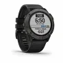 Часы Garmin FENIX 6X Pro Solar титановый серый DLC с черным ремешком - Фото 4