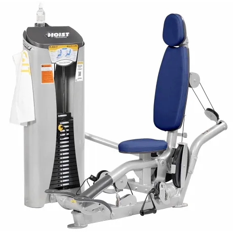 Бицепс сидя HOIST ROC-IT RS-1102 серебряный/синий