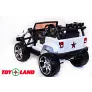 Электромобиль ToyLand Jeep SH 888 белый - Фото 5