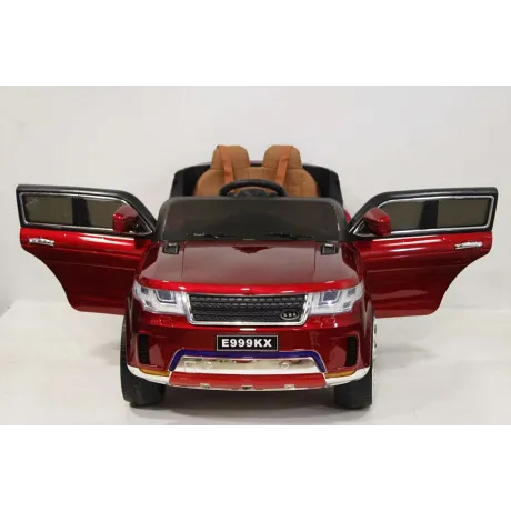 Электромобиль RiverToys Range Rover Sport E999KX вишневый глянец - Фото 3
