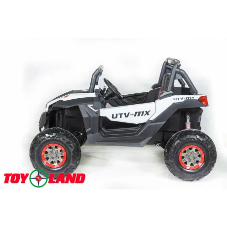 Электромобиль ToyLand Багги ХМХ603 4х4 белый - Фото 5