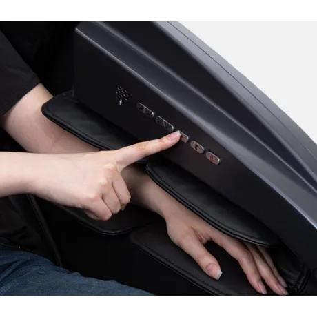 Массажное кресло Ergonova ErgoLine 4 Black Grey - Фото 17