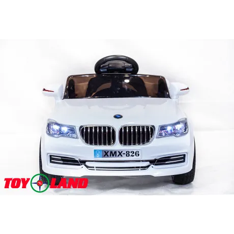 Электромобиль ToyLand BMW XMX 826 белый - Фото 2