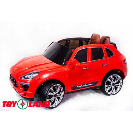 Электромобиль ToyLand Porsche Macan QLS 8588 красный