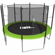 Батут с зеленой крышей UNIX line Simple 8 ft Green (inside)