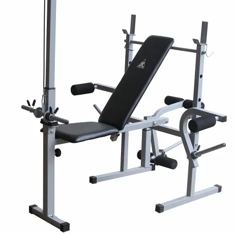 Силовая скамья со стойками DFC D307A - Фото 2