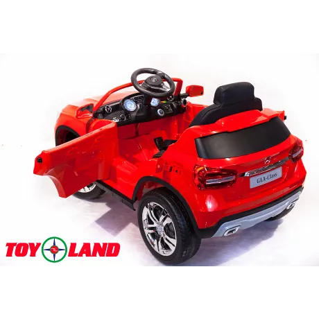 Детский электромобиль Toyland Mercedes-Benz GLA красный - Фото 6