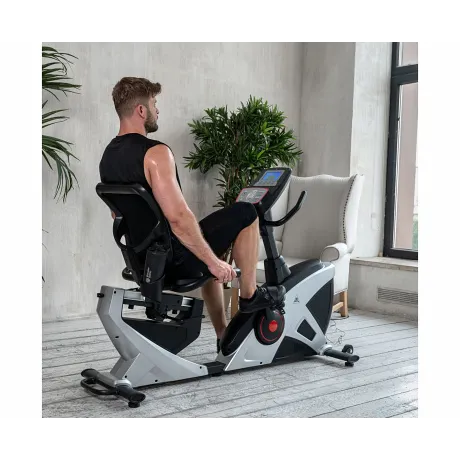 Велотренажер горизонтальный DFC B8719RP - Фото 8