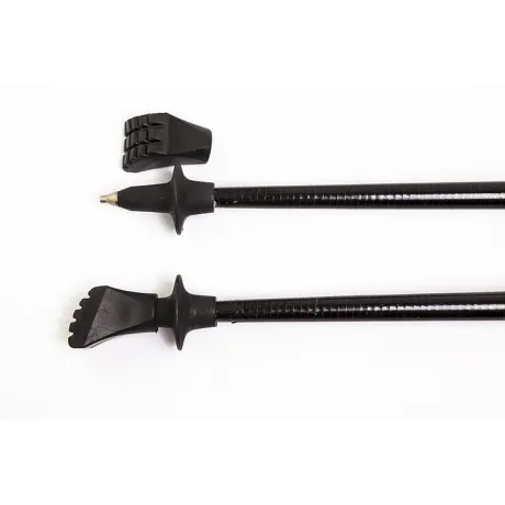 Палки для скандинавской ходьбы Vinson Finpole NERO 100% Fiberglass - Фото 3