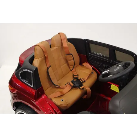 Электромобиль RiverToys Range Rover Sport E999KX вишневый глянец - Фото 6