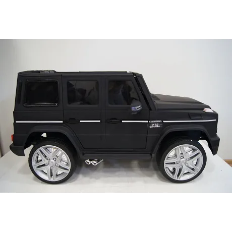 Электромобиль RiverToys Mercedes-Benz G65 AMG черный матовый - Фото 13