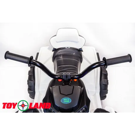 Электроквадроцикл Toyland 0906 белый - Фото 7