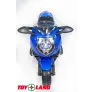 Электромотоцикл ToyLand Moto Sport LQ 168 синий - Фото 3