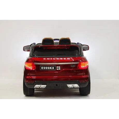 Электромобиль RiverToys Range Rover Sport E999KX вишневый глянец - Фото 5