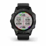 Часы Garmin FENIX 6 Sapphire серый с черным ремешком - Фото 5