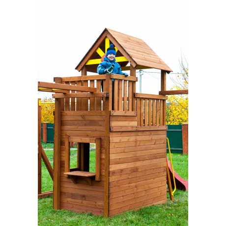 Детский городок "Выше всех" Крепость Викингов - Фото 12