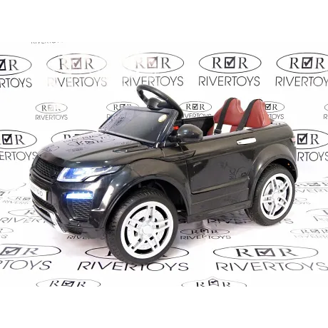 Электромобиль RiverToys Range O007OO VIP (черный глянцевый)