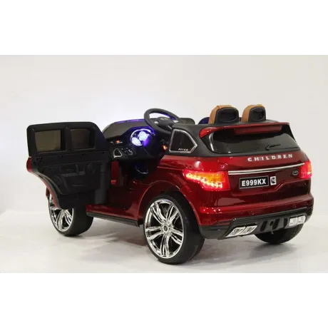 Электромобиль RiverToys Range Rover Sport E999KX вишневый глянец - Фото 2