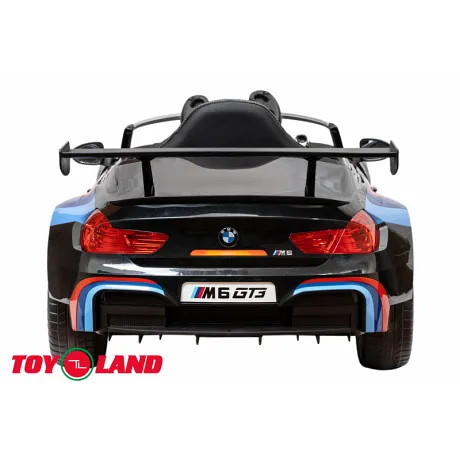 Электромобиль BMW М6 GT 3 черный - Фото 7