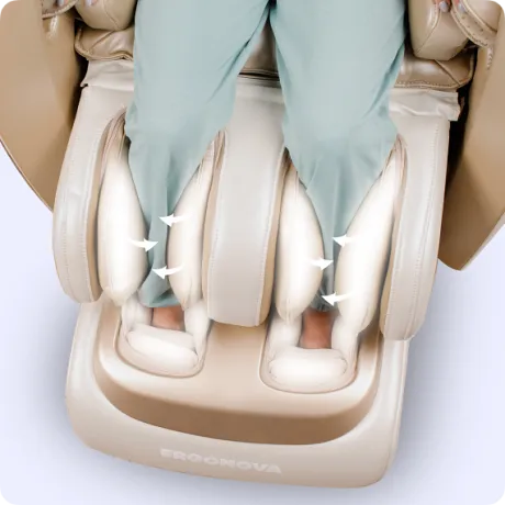 Массажное кресло Ergonova Organic 5 Espresso Brown - Фото 7