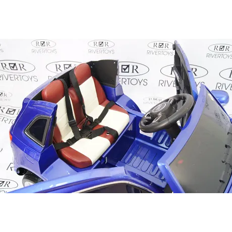 Электромобиль RiverToys AUDI Q5 Blue - Фото 37