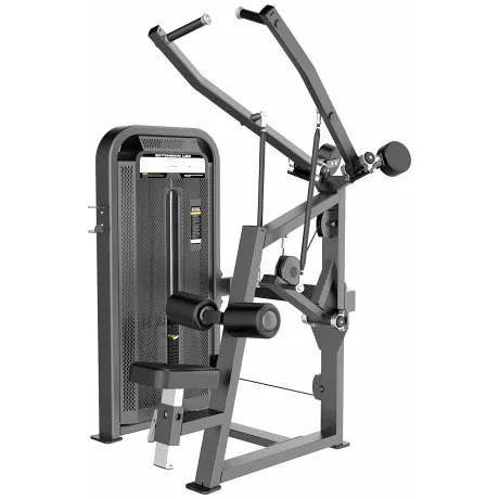 Тяга сверху. Вертикальный блок DHZ Pulldown Стек 109 кг E-5035