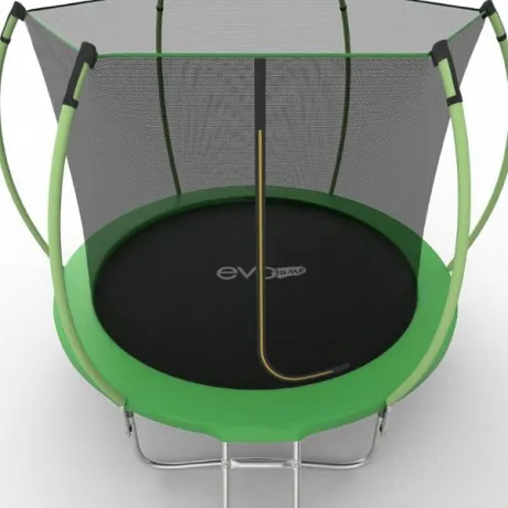 Батут с внутренней сеткой и лестницей EVO JUMP Internal 10ft (Green) - Фото 2