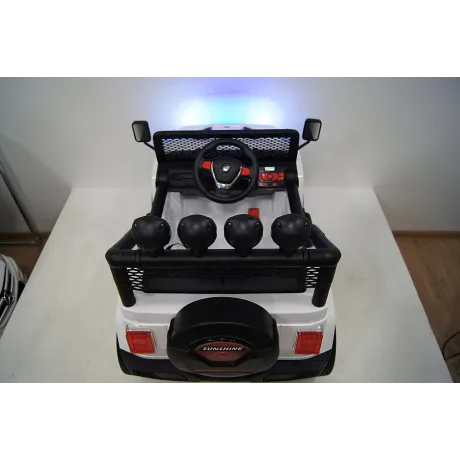 Электромобиль RiverToys JEEP T008TT (белый) - Фото 11