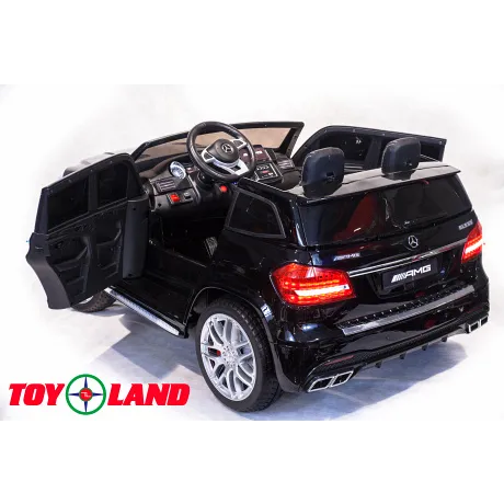 Детский электромобиль ToyLand Mercedes-Benz GLS63 AMG черный (краска) - Фото 6