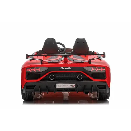 Детский электромобиль Lamborghini Aventador SVJ (A111MP) красный - Фото 4