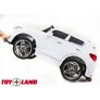 Электромобиль ToyLand BMW X5 белый - Фото 9