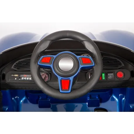 Электромобиль Barty Porsche Sport М777МР синий - Фото 12