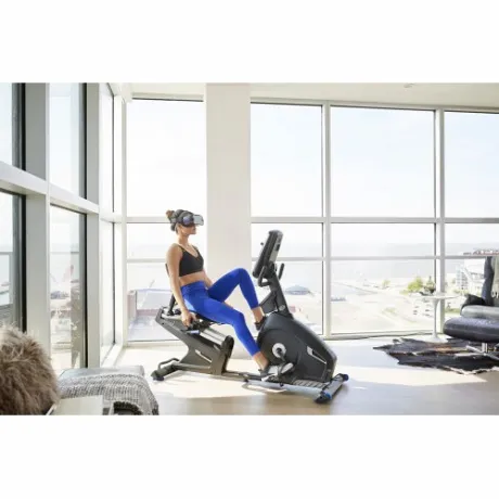 Горизонтальный велотренажер Nautilus R628 - Фото 6