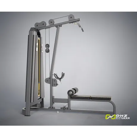 Тяга сверху/Гребная тяга DHZ Pulldown/Low row Стек 109 кг E-1079B - Фото 7